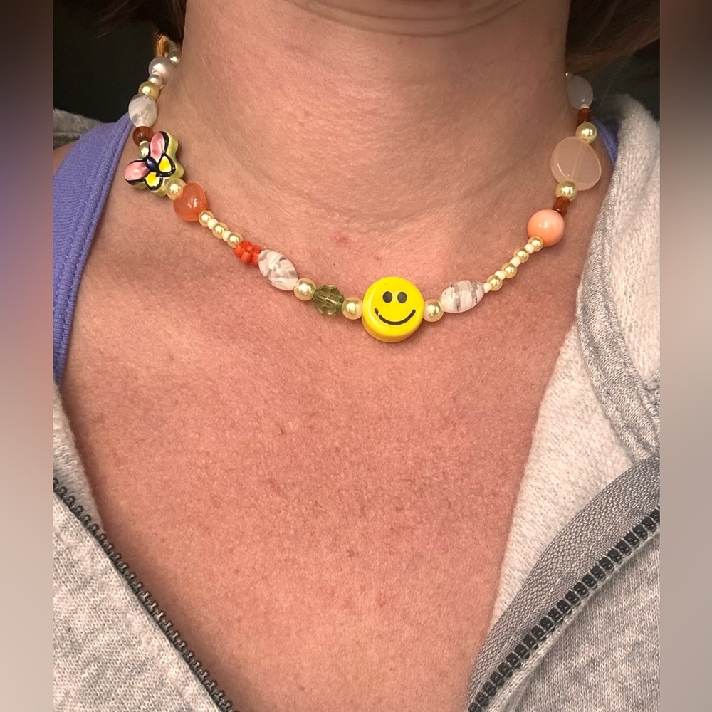 Urban outfitters beaded necklace